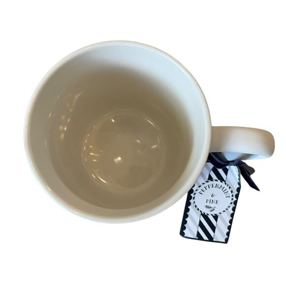 2pc Peppermint & Pine Christmas NUTCRACKER Soft Touch Mugs Pop of Color Holiday - Picture 10 of 13